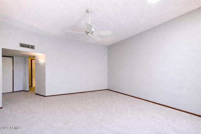 Empty Living Room - View 2