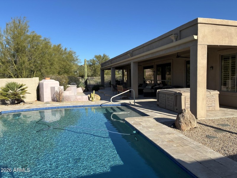 Beautiful backyard