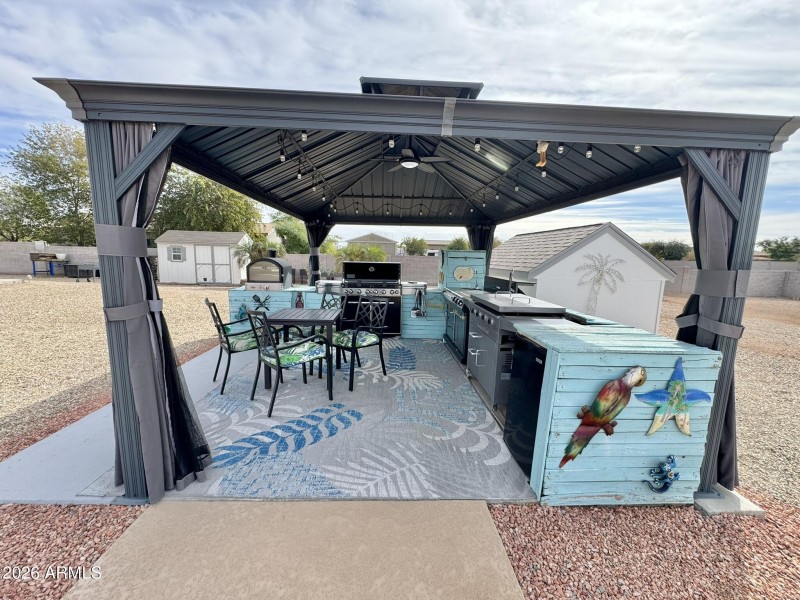 Gazebo Out Door Kitchen
