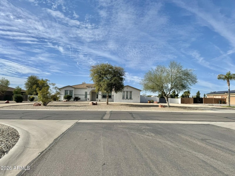 View from street