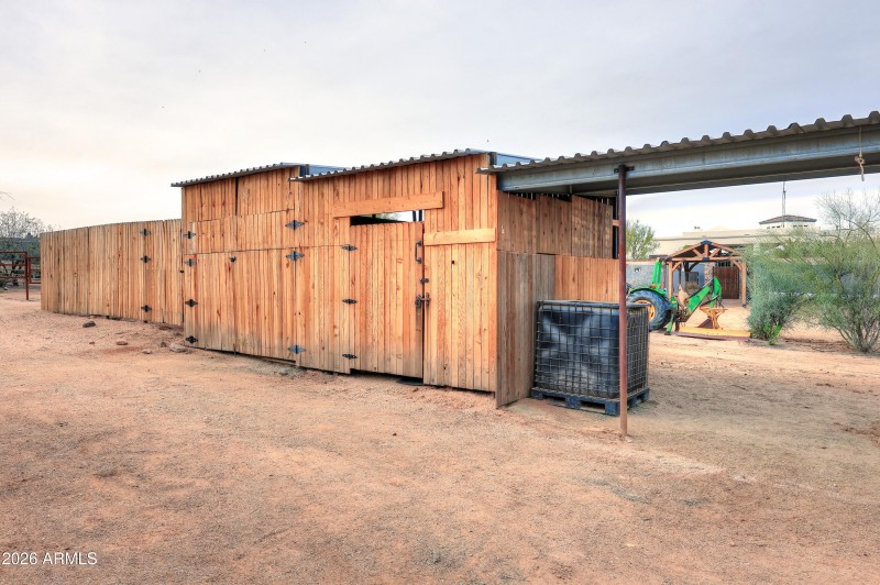 Work Shop OR Tack room and hay storage