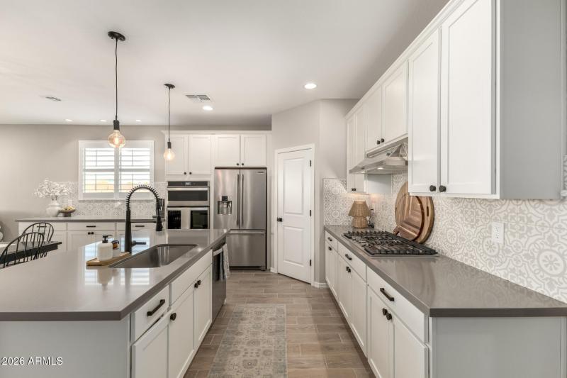 Highly upgraded kitchen