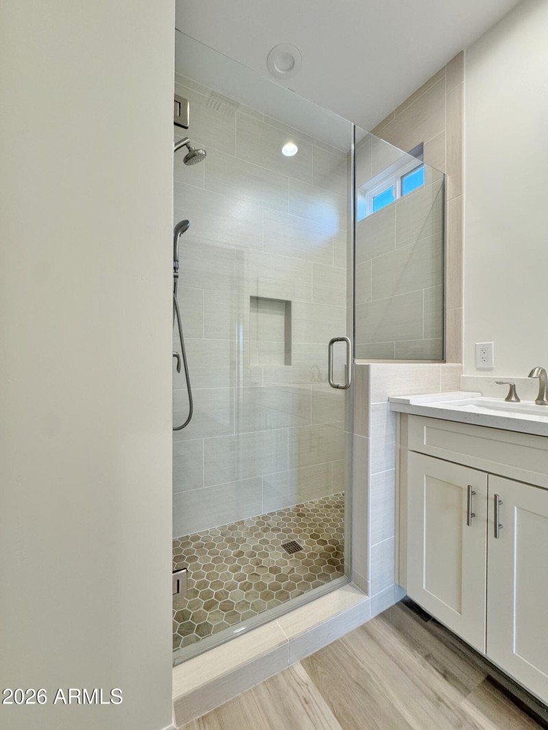 Shower doors installed