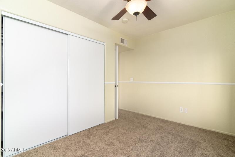 New carpet in guest bedroom