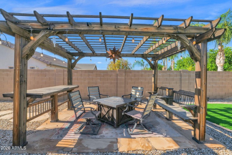 Outdoor seating