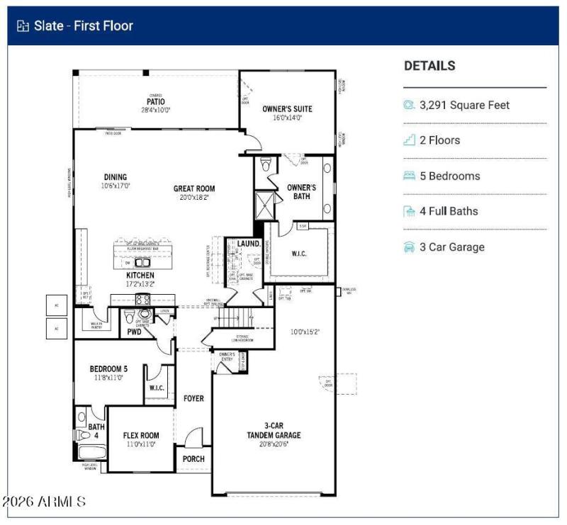 Slate 1st Floor