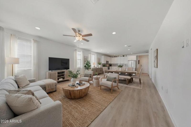 Living Area - Virtually Staged