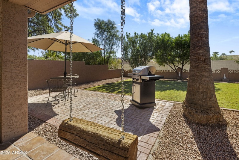 Paved Patio