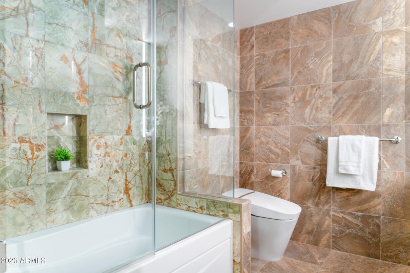 Secondary bathroom
