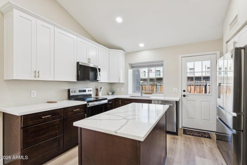 Kitchen and Back Door