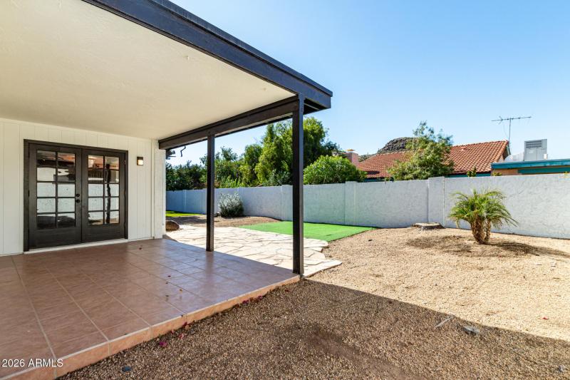 Low maintenance yard