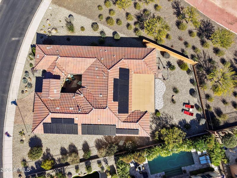 52-Arial solar Panels