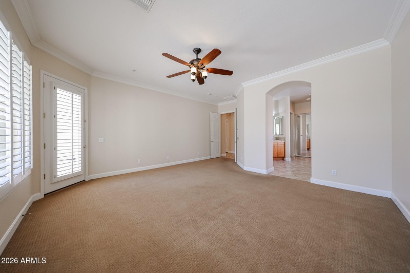 Primary Bedroom w/Backyard access