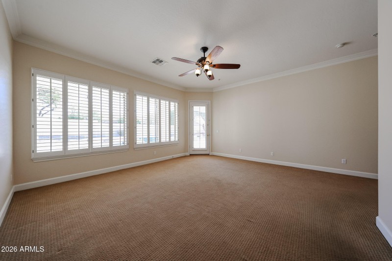Primary Bedroom w/Backyard access