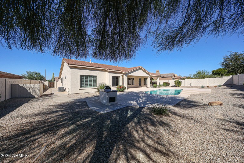 Pool and Built in BBQ