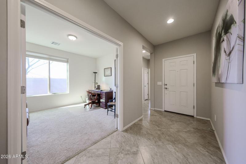 Front Entrance/Den/Office