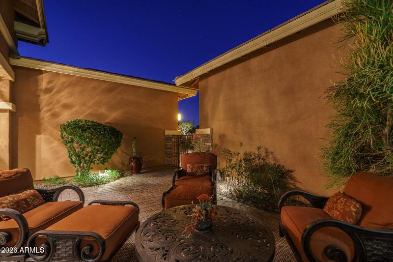 68) FRONT COURTYARD
