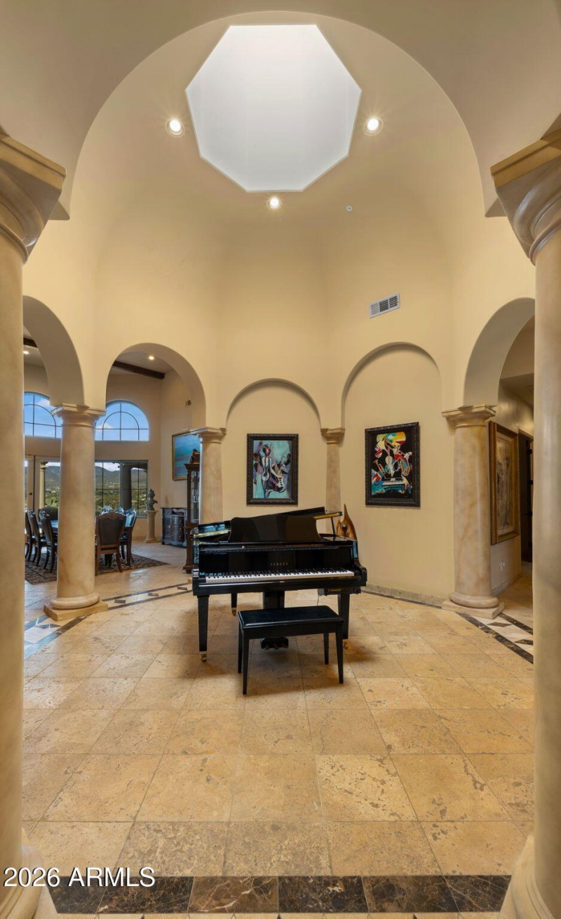 Dome entrance