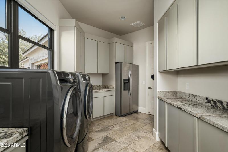 Laundry room with tons of storage