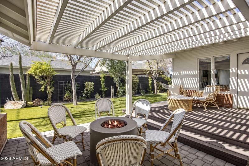Back patio