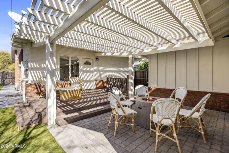 Back patio