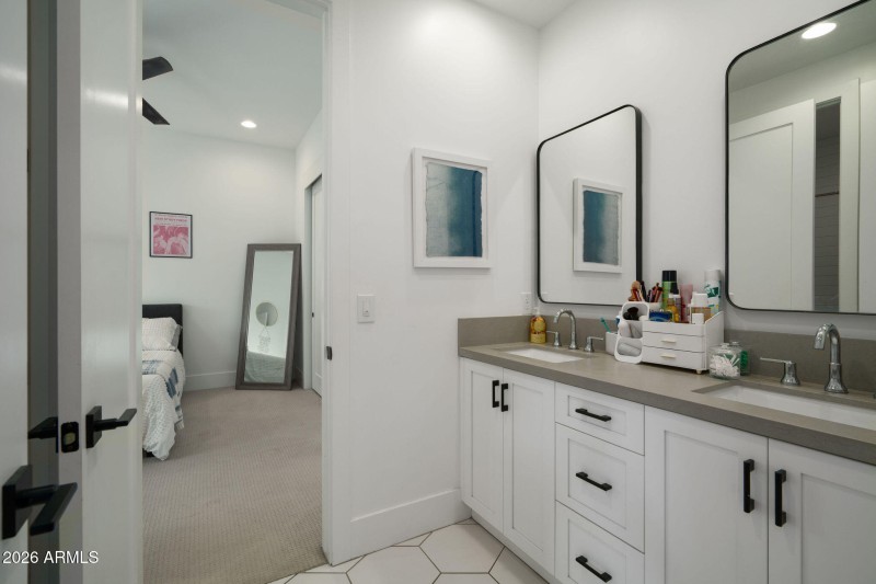 Jack & Jill bathroom