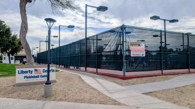 Pickleball Courts at Palm Ridge Rec