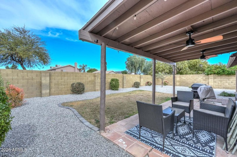 Covered Patio-Backyard