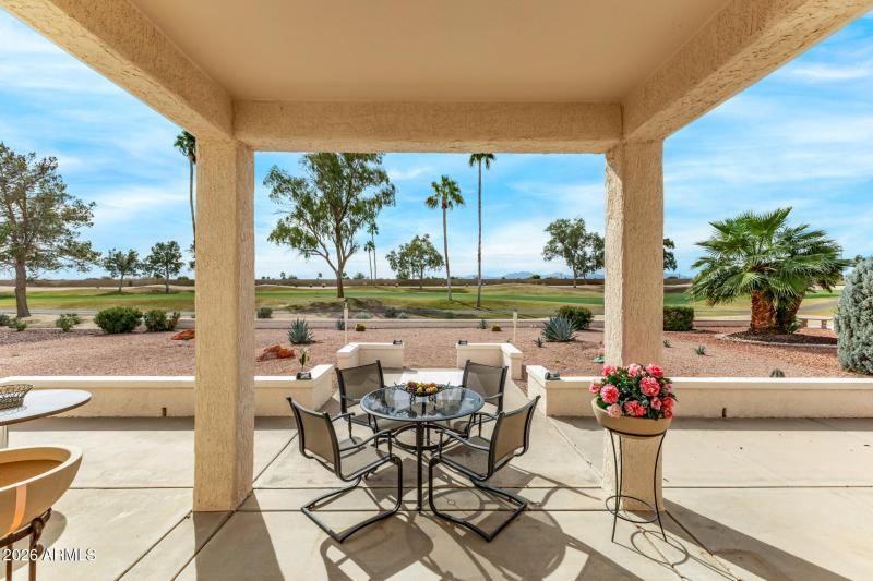 Covered Back Patio