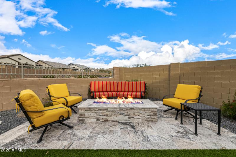 Great relaxing by the fire area