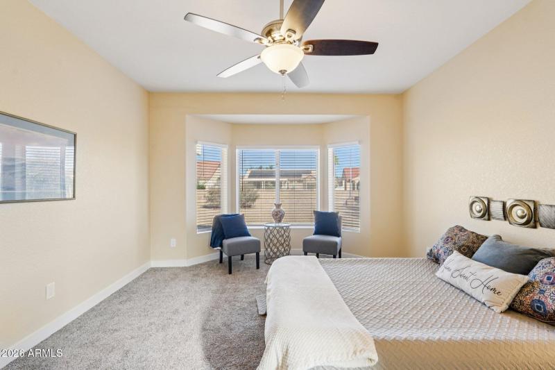 Bay Window with New Coverings