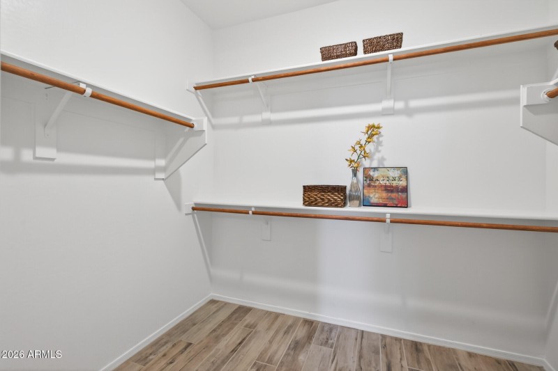 Primary Walk in Closet