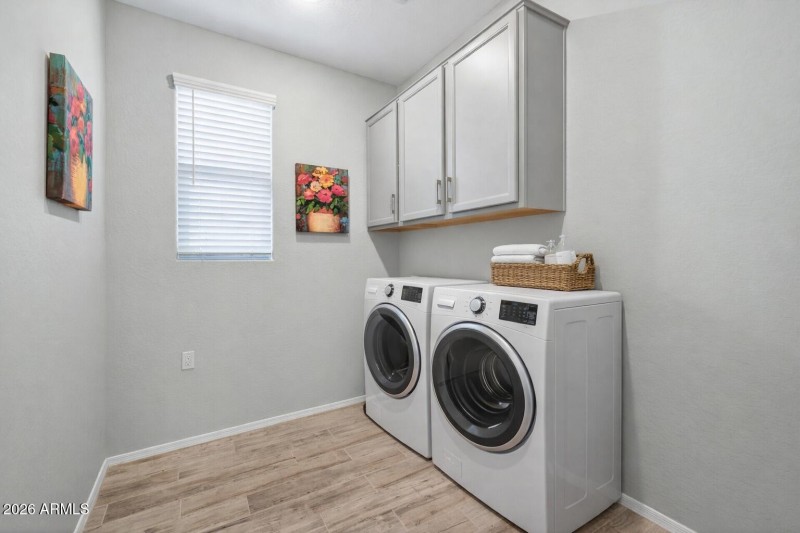 laundry virtually staged