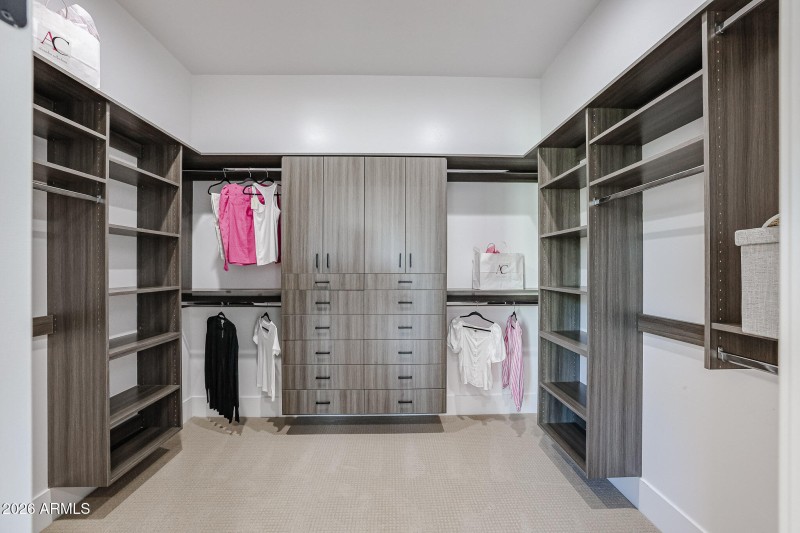 Model Home B38 Owner's Suite Walk-In Clo