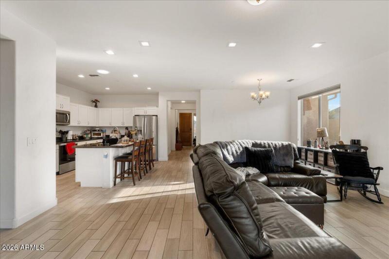 Living Room & Kitchen