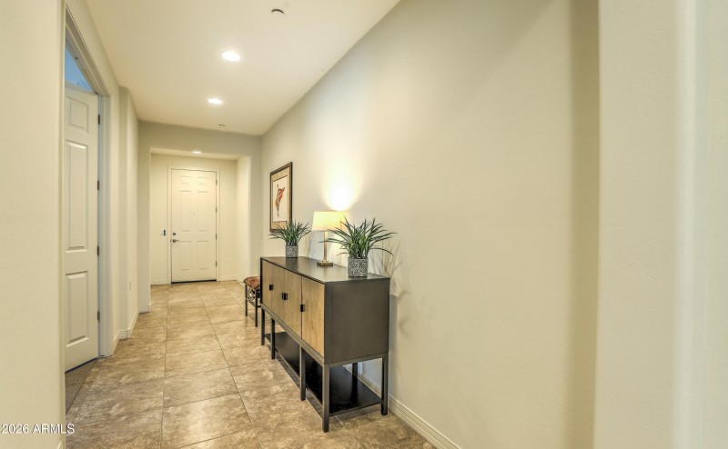 Wide Entry Hallway