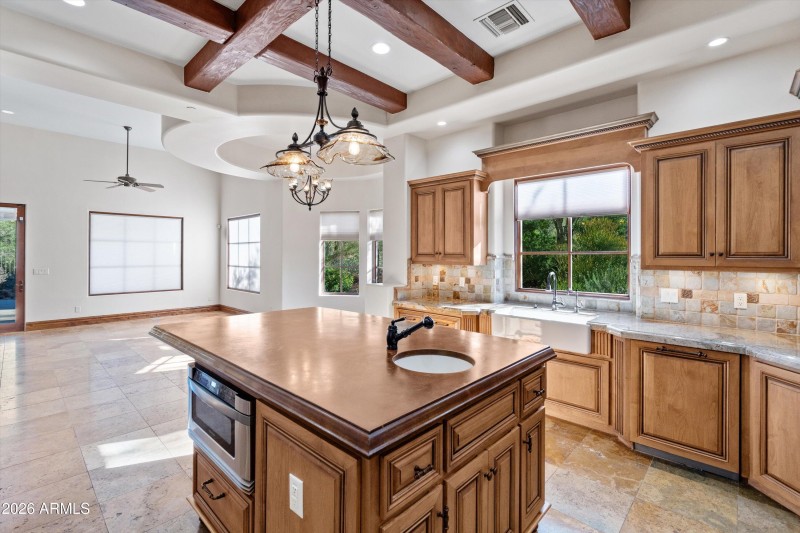 051-Kitchen to Family and Breakfast