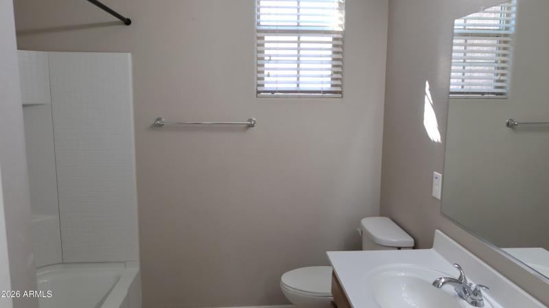 Upstairs Bath with Tub & Shower