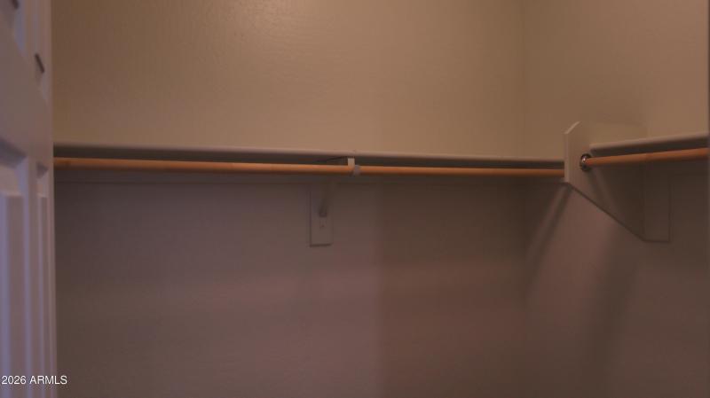 Walk-In Bedroom Closet Storage