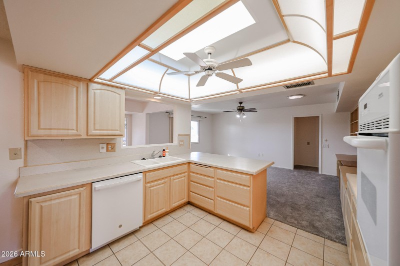 Kitchen - looking at family room