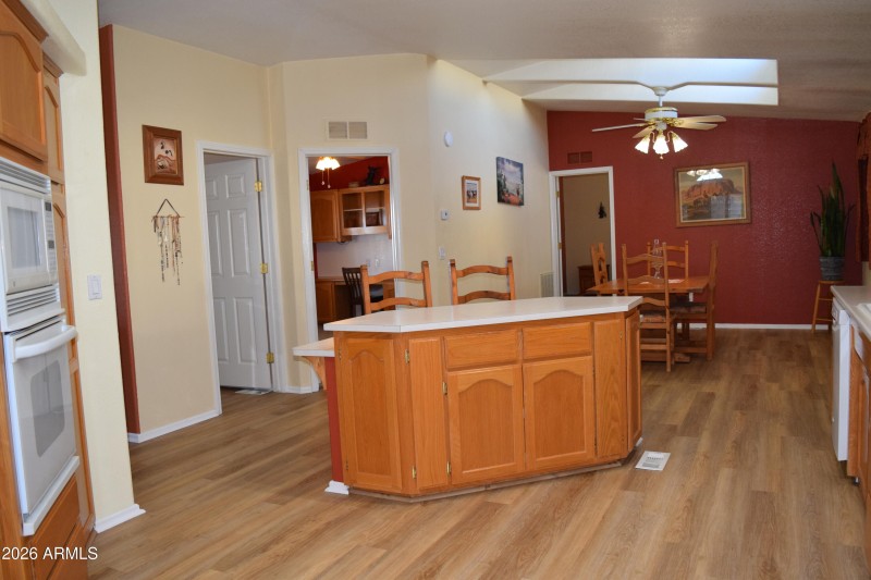 Looking from Kitchen to Dining