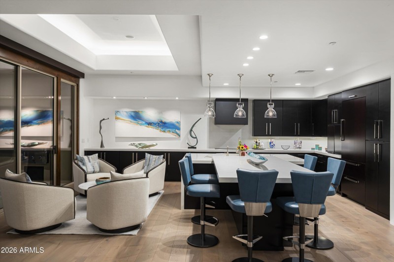 Kitchen/Conversation Area