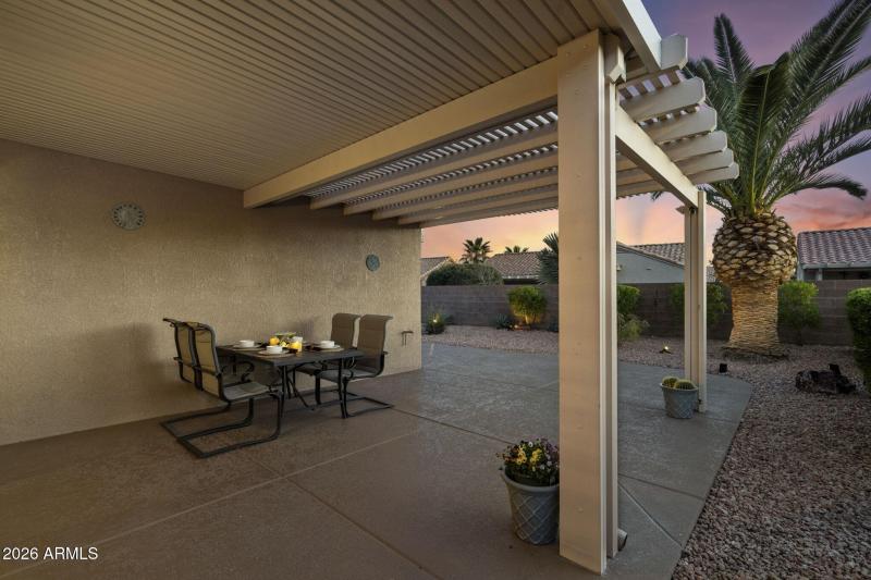 Deep Covered Patio