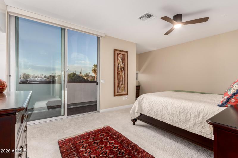 Primary Bedroom with views!