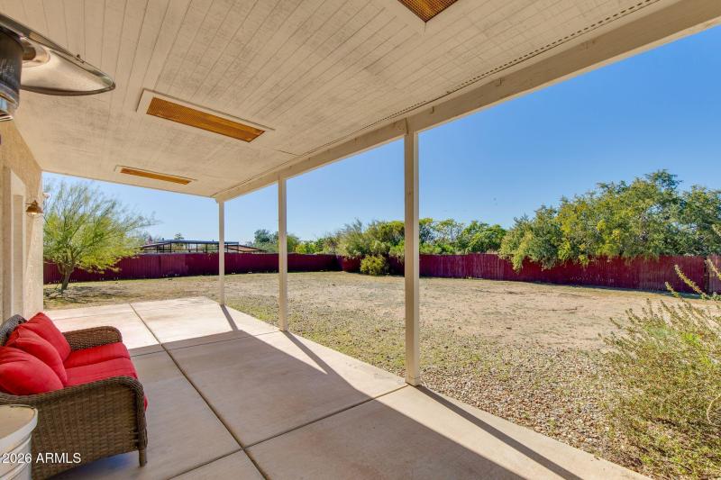 Casita outdoor patio