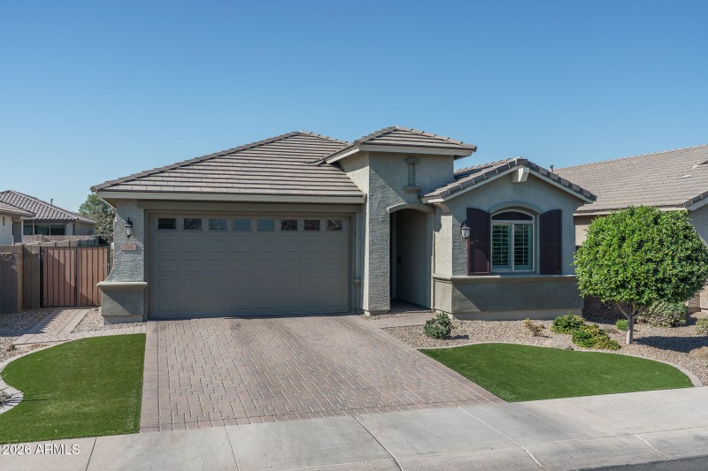 1) FRONT OF HOME