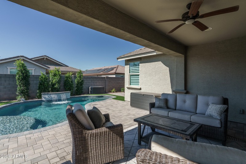 21) BACK PATIO