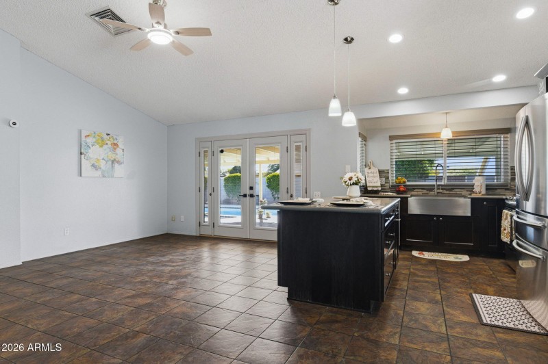 Calle-Upgraded french doors to patio