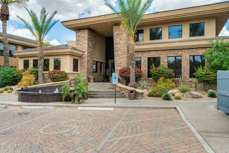 Clubhouse Entrance