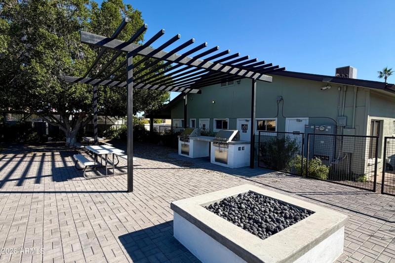 Community BBQs and Firepit